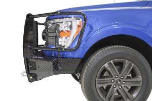 Fab Fours Bumpers & Off-Road Armor | 1350 Offroad - Fab Fours Black Steel Front Bumper, Full Guard, Lower Guard, 14 Gauge Steel Construction - FF21-K5060-1 - Image 3