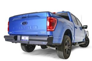 Fab Fours Bumpers & Off-Road Armor | 1350 Offroad - Fab Fours Elite Rear Bumper, 12 Gauge Steel, Black Powder Coat, 85 lbs - FF21-U5050-1 - Image 3