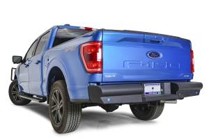 Fab Fours Bumpers & Off-Road Armor | 1350 Offroad - Fab Fours Elite Rear Bumper, 12 Gauge Steel, Black Powder Coat, 85 lbs - FF21-U5050-1 - Image 2