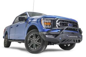Fab Fours Bumpers & Off-Road Armor | 1350 Offroad - Fab Fours Vengeance Front Bumper, Black Powder Coat, Pre-Runner Guard, with Sensor Holes - FF21-V5152-1 - Image 5