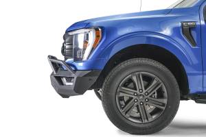 Fab Fours Bumpers & Off-Road Armor | 1350 Offroad - Fab Fours Vengeance Front Bumper, Black Powder Coat, Pre-Runner Guard, with Sensor Holes - FF21-V5152-1 - Image 7