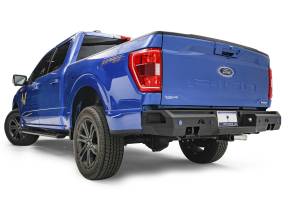 Fab Fours Bumpers & Off-Road Armor | 1350 Offroad - Fab Fours Premium Rear Bumper, Bare Steel, with Pre-Drilled Sensor Holes - FF21-W5051-B - Image 2