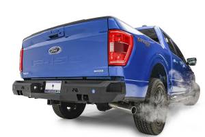 Fab Fours Bumpers & Off-Road Armor | 1350 Offroad - Fab Fours Premium Rear Bumper, Bare Steel, with Pre-Drilled Sensor Holes - FF21-W5051-B - Image 3