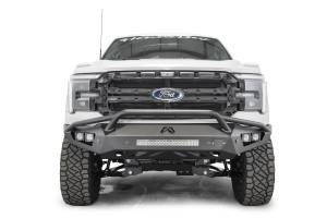Fab Fours Bumpers & Off-Road Armor | 1350 Offroad - Fab Fours Vengeance Front Bumper, Bare Steel, with Pre-Runner Guard - FF24-D6552-B - Image 2