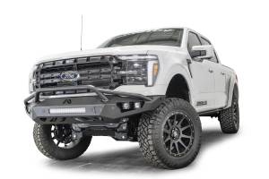Fab Fours Bumpers & Off-Road Armor | 1350 Offroad - Fab Fours Vengeance Front Bumper, Bare Steel, with Pre-Runner Guard - FF24-D6552-B - Image 1