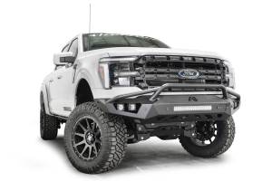 Fab Fours Bumpers & Off-Road Armor | 1350 Offroad - Fab Fours Vengeance Front Bumper, Bare Steel, with Pre-Runner Guard - FF24-D6552-B - Image 3