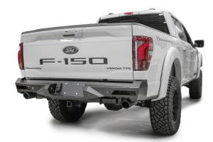 Fab Fours Bumpers & Off-Road Armor | 1350 Offroad - Fab Fours Vengeance Rear Bumper, Bare Steel, Sensor - FF24-E6551-B - Image 2