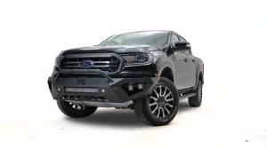 Fab Fours Bumpers & Off-Road Armor | 1350 Offroad - Fab Fours Vengeance Front Bumper, Black Powder Coat, Pre-Runner Guard - FR19-D4852-1 - Image 2