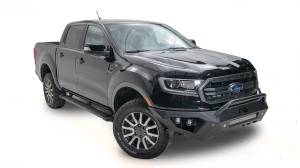 Fab Fours Bumpers & Off-Road Armor | 1350 Offroad - Fab Fours Vengeance Front Bumper, Bare Steel, Pre-Runner Guard - FR19-D4852-B - Image 3