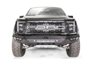 Fab Fours Bumpers & Off-Road Armor | 1350 Offroad - Fab Fours Vengeance Front Bumper, Black Powder Coat, No Guard - FR21-D5351-1 - Image 1