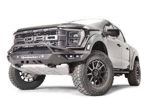 Fab Fours Bumpers & Off-Road Armor | 1350 Offroad - Fab Fours Vengeance Front Bumper, Bare Steel, with Pre Runner Guard - FR21-D5352-B - Image 3