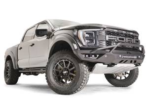 Fab Fours Bumpers & Off-Road Armor | 1350 Offroad - Fab Fours Vengeance Front Bumper, Black Powder Coat, with Pre Runner Guard - FR21-D5352-1 - Image 2