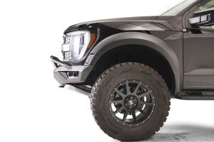Fab Fours Bumpers & Off-Road Armor | 1350 Offroad - Fab Fours Vengeance Front Bumper, Bare Steel, with Pre Runner Guard - FR21-D5352-B - Image 4