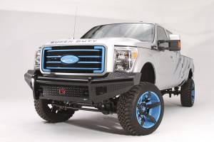 Fab Fours Bumpers & Off-Road Armor | 1350 Offroad - Fab Fours Black Steel Front Ranch Bumper, Black Powder Coat, without Full Grill Guard - FS05-S1261-1 - Image 1