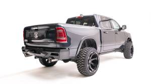 Fab Fours Bumpers & Off-Road Armor | 1350 Offroad - Fab Fours Vengeance Rear Bumper, Black Powder Coat, with Sensors - DR19-E4251-1 - Image 2