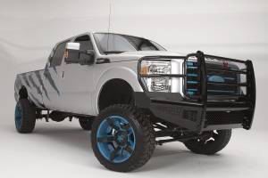 Fab Fours Bumpers & Off-Road Armor | 1350 Offroad - Fab Fours Black Steel Front Ranch Bumper, Black Powder Coat, with Full Grill Guard - FS11-S2560-1 - Image 2