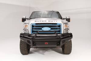 Fab Fours Bumpers & Off-Road Armor | 1350 Offroad - Fab Fours Black Steel Front Ranch Bumper, Black Powder Coat, with Pre-Runner Grill Guard - FS11-S2562-1 - Image 1