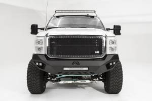 Fab Fours Bumpers & Off-Road Armor | 1350 Offroad - Fab Fours Vengeance Front Bumper, Bare Steel, Pre-Runner Guard - FS11-V2552-B - Image 1