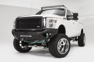 Fab Fours Bumpers & Off-Road Armor | 1350 Offroad - Fab Fours Vengeance Front Bumper, Black Powder Coat, Pre-Runner Guard - FS11-V2552-1 - Image 2