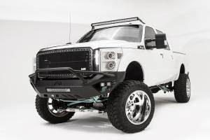 Fab Fours Bumpers & Off-Road Armor | 1350 Offroad - Fab Fours Vengeance Front Bumper, Bare Steel, Pre-Runner Guard - FS11-V2652-B - Image 2