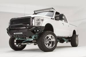 Fab Fours Bumpers & Off-Road Armor | 1350 Offroad - Fab Fours Vengeance Front Bumper, Bare Steel, Pre-Runner Guard - FS11-V2652-B - Image 3