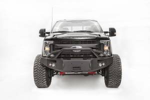 Fab Fours Bumpers & Off-Road Armor | 1350 Offroad - Fab Fours Premium Winch Front Bumper, Black Powder Coat, with Pre-Runner Grill Guard - FS17-A4152-1 - Image 1