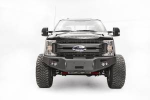 Fab Fours Bumpers & Off-Road Armor | 1350 Offroad - Fab Fours Premium Winch Front Bumper, Black Powder Coat, with No Grill Guard - FS17-A4151-1 - Image 1
