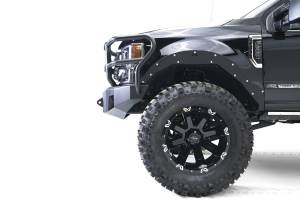 Fab Fours Bumpers & Off-Road Armor | 1350 Offroad - Fab Fours Premium Winch Front Bumper, with Full Grill Guard Bare - FS17-A4160-B - Image 4