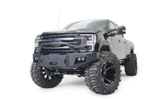 Fab Fours Bumpers & Off-Road Armor | 1350 Offroad - Fab Fours Premium Winch Front Bumper, with Pre-Runner Guard Bare - FS17-A4162-B - Image 3