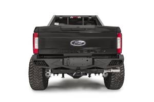 Fab Fours Bumpers & Off-Road Armor | 1350 Offroad - Fab Fours Vengeance Rear Bumper, Bare Steel, with Sensors - FS17-E4151-B - Image 1