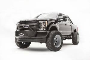 Fab Fours Bumpers & Off-Road Armor | 1350 Offroad - Fab Fours Large Frame Winch Mount, Large Frame Black Powder Coat - FS17-N4160-1 - Image 3