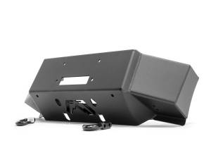 Fab Fours Bumpers & Off-Road Armor | 1350 Offroad - Fab Fours Winch Mount, with No Guard, Black Powder Coat - FS17-N4161-1 - Image 2