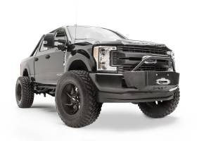 Fab Fours Bumpers & Off-Road Armor | 1350 Offroad - Fab Fours Large Frame Winch Mount, Large Frame Black Powder Coat - FS17-N4160-1 - Image 2