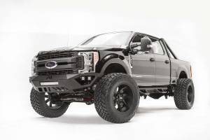 Fab Fours Bumpers & Off-Road Armor | 1350 Offroad - Fab Fours Vengeance Front Bumper, Black Powder Coat, with No Guard - FS17-V4151-1 - Image 2