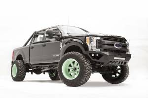 Fab Fours Bumpers & Off-Road Armor | 1350 Offroad - Fab Fours Vengeance Front Bumper, Black Powder Coat, with No Guard - FS17-V4151-1 - Image 3