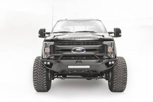 Fab Fours Bumpers & Off-Road Armor | 1350 Offroad - Fab Fours Vengeance Front Bumper, Bare Steel, with Pre-Runner Guard - FS17-V4152-B - Image 2