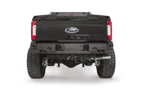 Fab Fours Bumpers & Off-Road Armor | 1350 Offroad - Fab Fours Premium Rear Bumper, Bare Steel, with Sensors - FS17-W4151-B - Image 1
