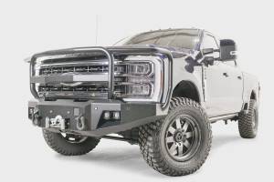 Fab Fours Bumpers & Off-Road Armor | 1350 Offroad - Fab Fours Premium Winch Front Bumper, with Full Grill Guard - FS23-A5950-1 - Image 1