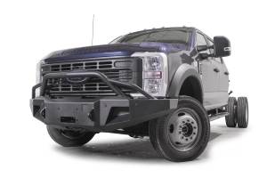 Fab Fours Bumpers & Off-Road Armor | 1350 Offroad - Fab Fours Premium Winch Front Bumper, with Pre-Runner Guard, Bare Steel - FS23-A5962-B - Image 1