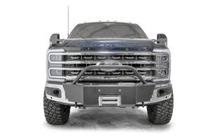 Fab Fours Bumpers & Off-Road Armor | 1350 Offroad - Fab Fours Winch Mount, with Pre-Runner Guard, Matte Black - FS23-N5960-1 - Image 2