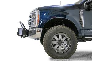 Fab Fours Bumpers & Off-Road Armor | 1350 Offroad - Fab Fours Winch Mount, with Pre-Runner Guard, Matte Black - FS23-N5960-1 - Image 3