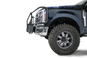 Fab Fours Bumpers & Off-Road Armor | 1350 Offroad - Fab Fours Winch Mount, with Full Grill Guard, Matte Black - FS23-N5970-1 - Image 4