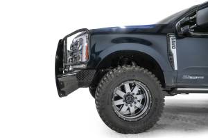 Fab Fours Bumpers & Off-Road Armor | 1350 Offroad - Fab Fours Black Steel Front Bumper, with Full Grill Guard, Gloss Black - FS23-S5960-1 - Image 7
