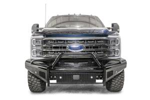 Fab Fours Bumpers & Off-Road Armor | 1350 Offroad - Fab Fours Black Steel Front Bumper, with Pre-Runner Guard, Gloss Black - FS23-S5962-1 - Image 2