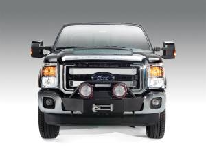 Fab Fours Bumpers & Off-Road Armor | 1350 Offroad - Fab Fours Winch Mount, Black Powder Coat - FS99-N1650-1 - Image 2