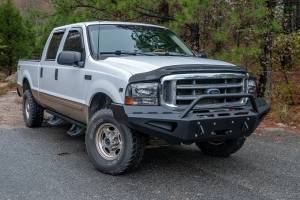 Fab Fours Bumpers & Off-Road Armor | 1350 Offroad - Fab Fours Red Steel Front Bumper, with Pre-Runner Guard - FS99-RS1662-1 - Image 2