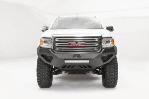 Fab Fours Vengeance Front Bumper, Black Powder Coat, No Guard - GC15-D3451-1
