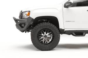 Fab Fours Bumpers & Off-Road Armor | 1350 Offroad - Fab Fours Vengeance Front Bumper, Black Powder Coat, Pre-Runner Guard - GC15-D3452-1 - Image 4