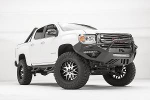 Fab Fours Bumpers & Off-Road Armor | 1350 Offroad - Fab Fours Vengeance Front Bumper, Black Powder Coat, Pre-Runner Guard - GC15-D3452-1 - Image 3