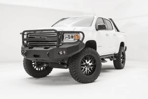 Fab Fours Bumpers & Off-Road Armor | 1350 Offroad - Fab Fours Premium Winch Front Bumper, Bare Steel, with Full Guard - GC15-H3450-B - Image 2